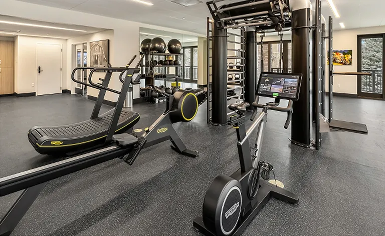 Fitness center with TechnoGym equipment